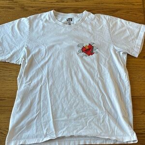 Kaws x Uniqlo Sesame Street T Shirt